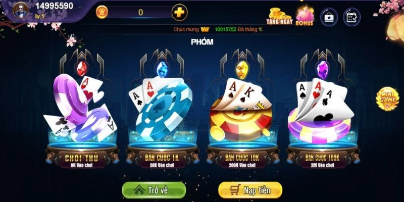 Phỏm Online 18Win là biến thể của trò chơi Phỏm offline truyền thống